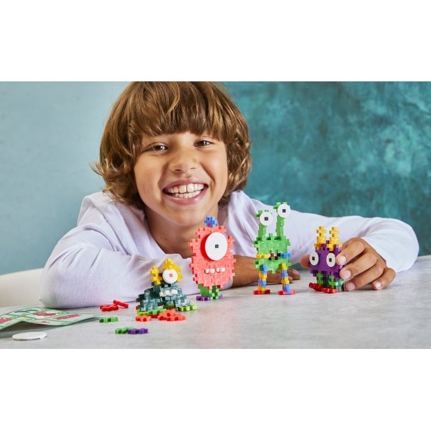 Plus Plus konstruktorius, Monstriukas, žalias 1