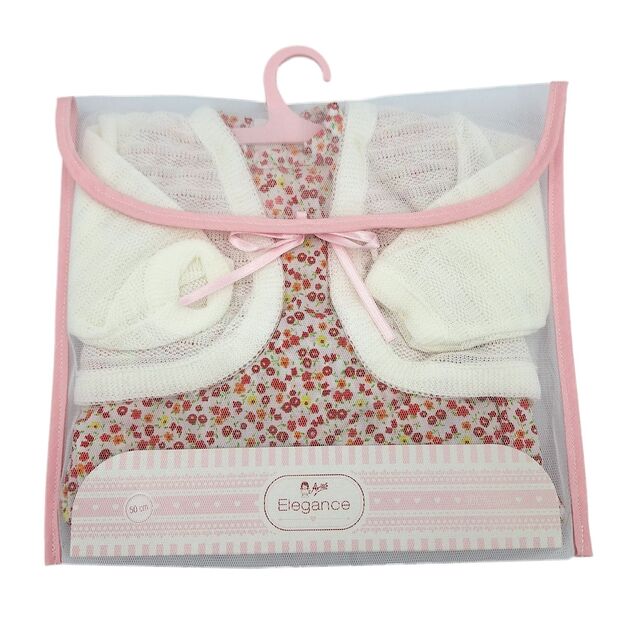 Arias lėlės kūdikio rūbeliai, 50 cm