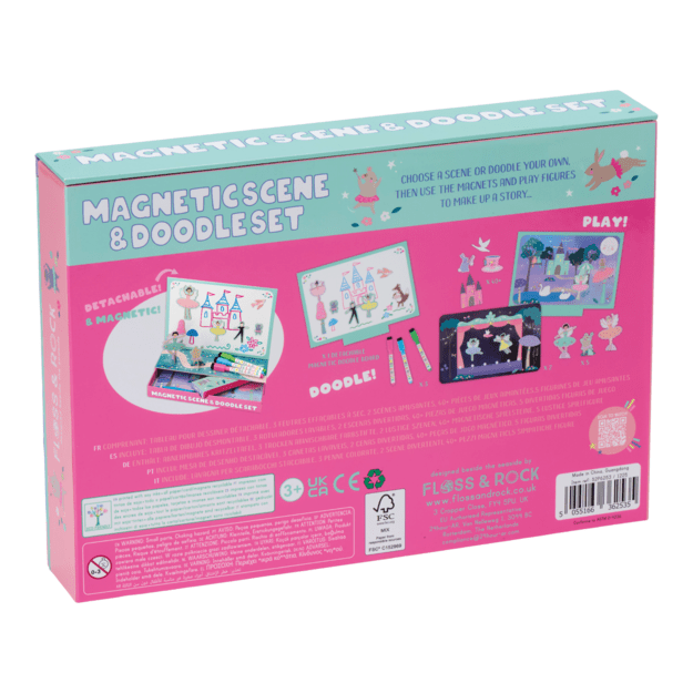 Magnetinis žaidimas ir piešimo rinkinys, Užburtoji 2