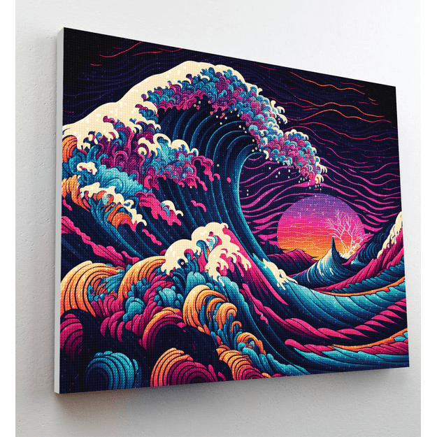 Splat Planet deimantinė dėlionė DIDŽIOJI BANGA 30x40 cm