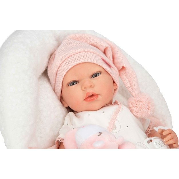 Arias Reborn lėlė kūdikėlis Arielė, 40 cm 2