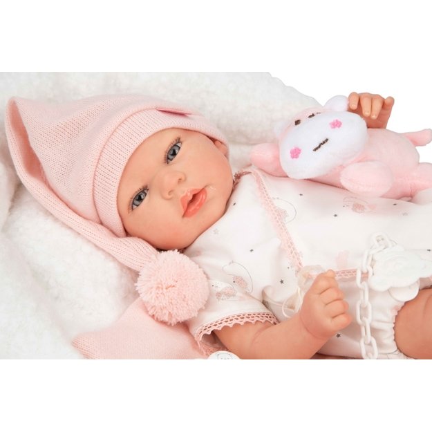 Arias Reborn lėlė kūdikėlis Arielė, 40 cm 11