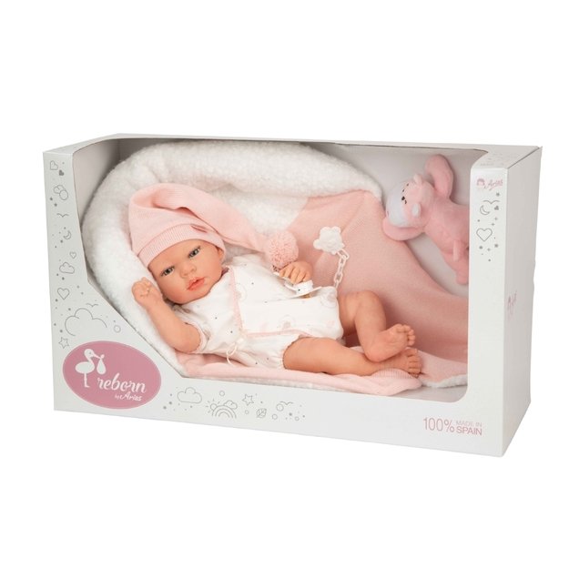 Arias Reborn lėlė kūdikėlis Arielė, 40 cm 6