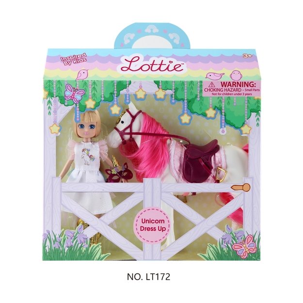 Lottie lėlė su žirgu Vienaragiu 4
